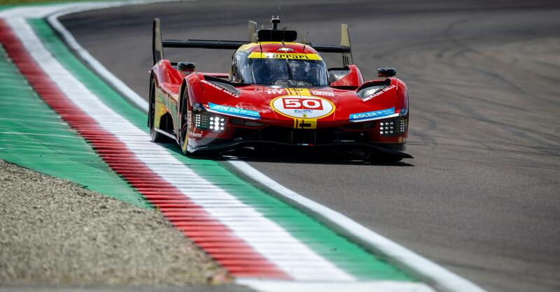 WEC. Tripletta Ferrari alle qualifiche della 6 Ore di Imola: pole per la 499P #50 di Antonio Fuoco!