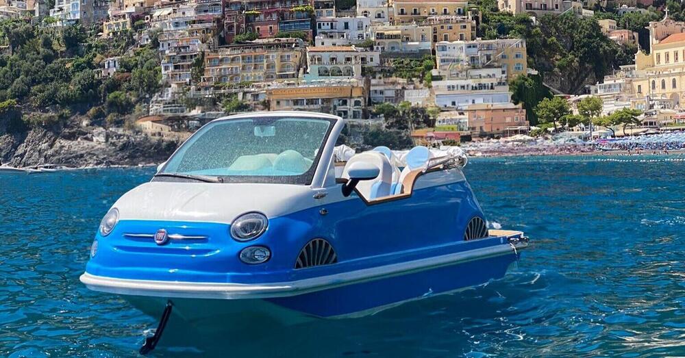 Ma cos&rsquo;&egrave; la storia della Fiat 500 acquatica che fa impazzire gli stranieri? Altro che le auto elettriche 500E, anche se costa come una Porsche...