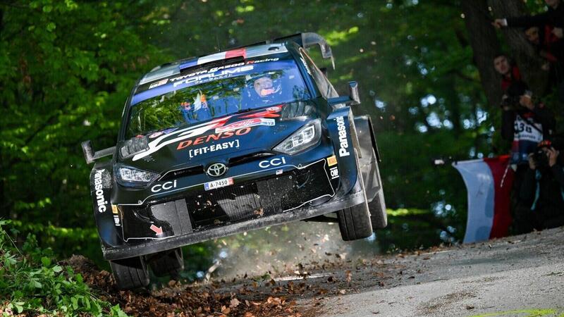 WRC24 Croatia. Vince Ogier. Colpo di scena