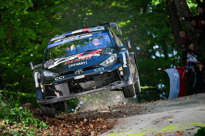 WRC24 Croatia. Vince Ogier. Colpo di scena