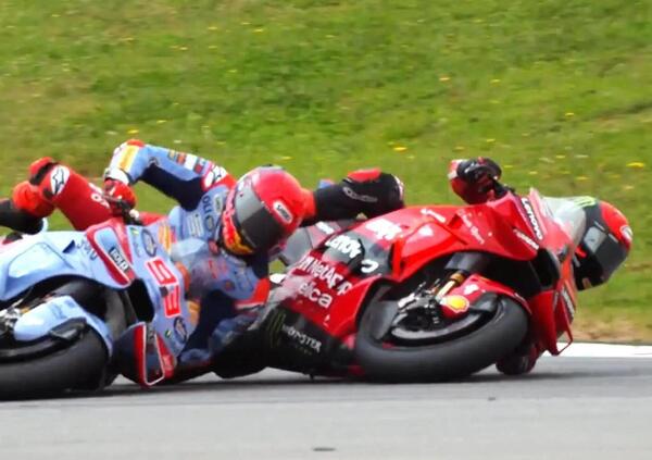 Ok, ma come ha fatto Ducati a calmare Pecco Bagnaia e Marc Marquez dopo il crash di Portimao? La risposta in un SMS