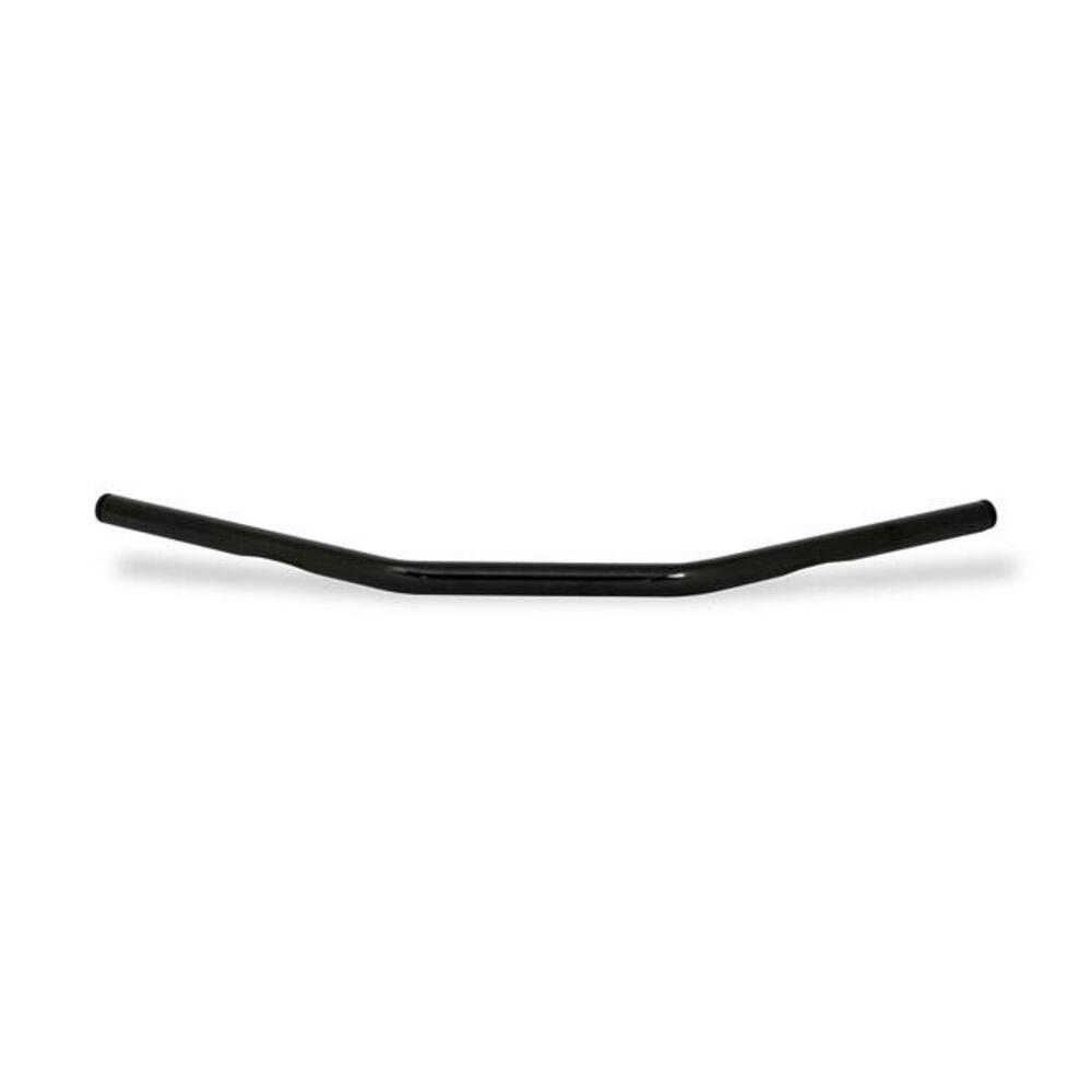 Manubrio Drag Bar 1" Largo 72cm nero, con fossette 