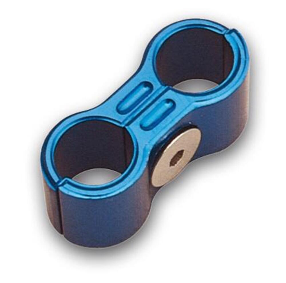 Separatore cavi candele blu Custom Chrome 