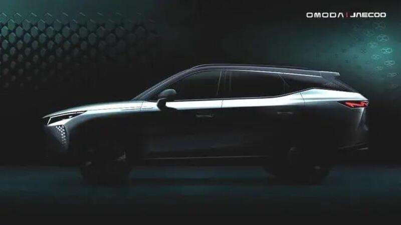 Omoda 7, la Suv cinese grande e stilosa debutta al Salone di Pechino 