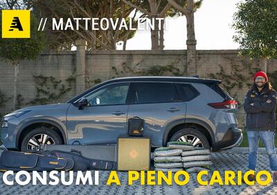 Quanto consuma (davvero) un'ibrida a pieno carico? Nissan X-Trail E-Power STRESS TEST [VIDEO]