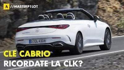 Mercedes CLE Cabrio 2025: il ritorno della CLK [VIDEO] 