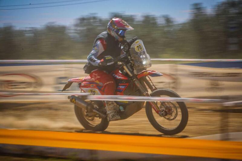 Italiano Motorally, Riotorto: con la Honda CRF 450 RALLY in un mare di fango!