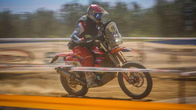 Italiano Motorally, Riotorto: con la Honda CRF 450 RALLY in un mare di fango!