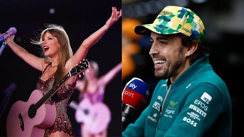 Taylor Swift e Fernando Alonso: la risposta sui social del pilota 