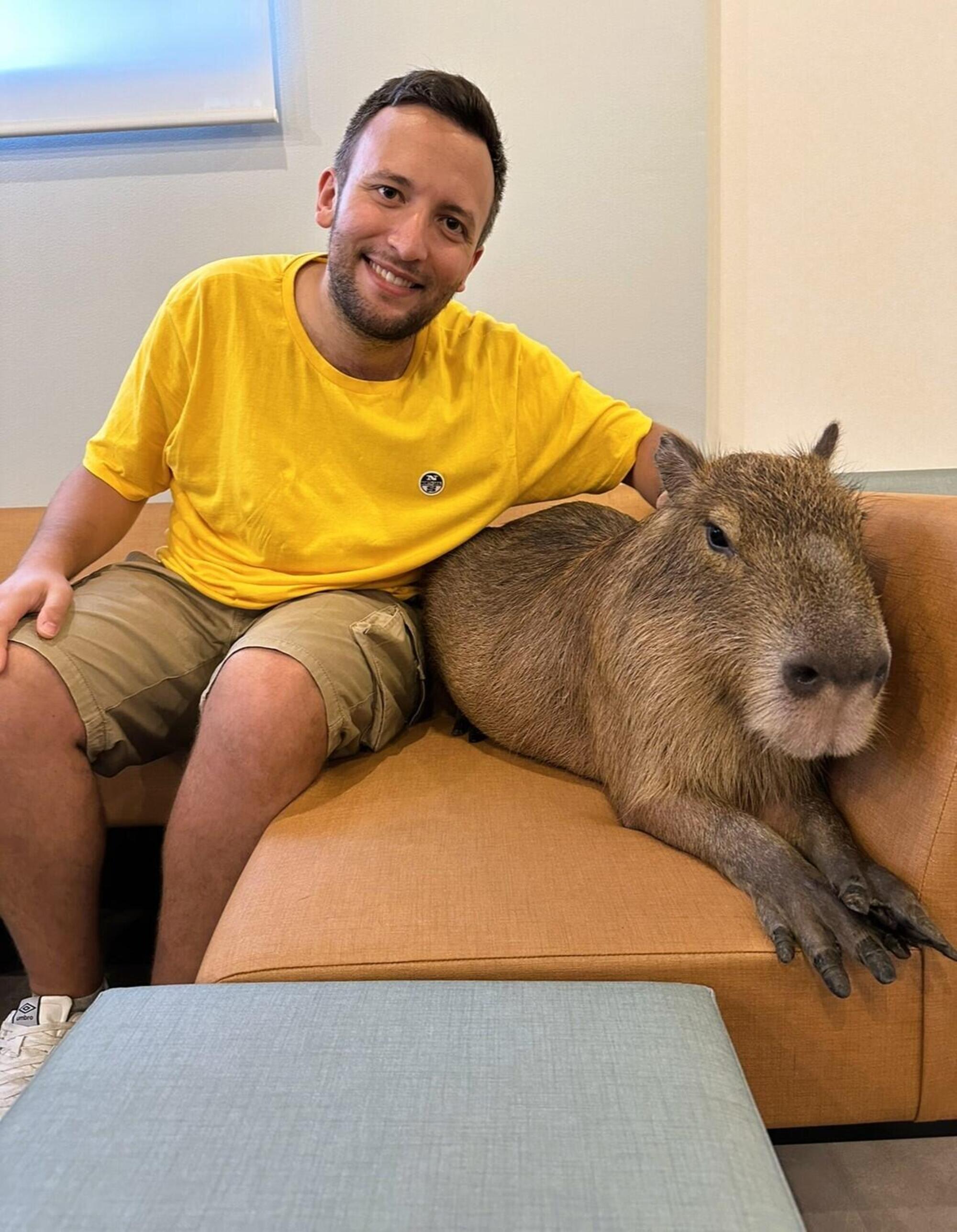 La nostra esperienza in compagnia del capybara