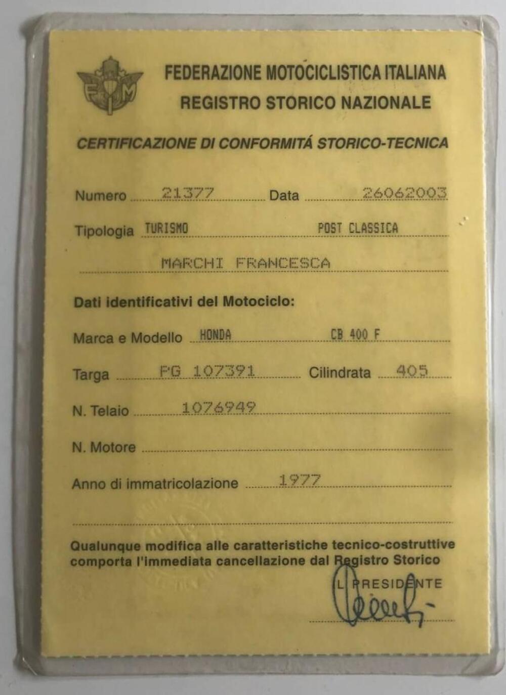 Honda CB CB400 Four Super Sport 1977 (16)