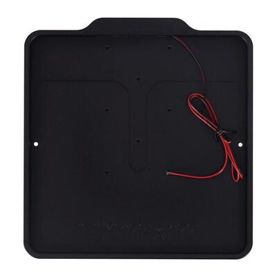 Portatarga NERO OPACO con luce targa a led per tar 