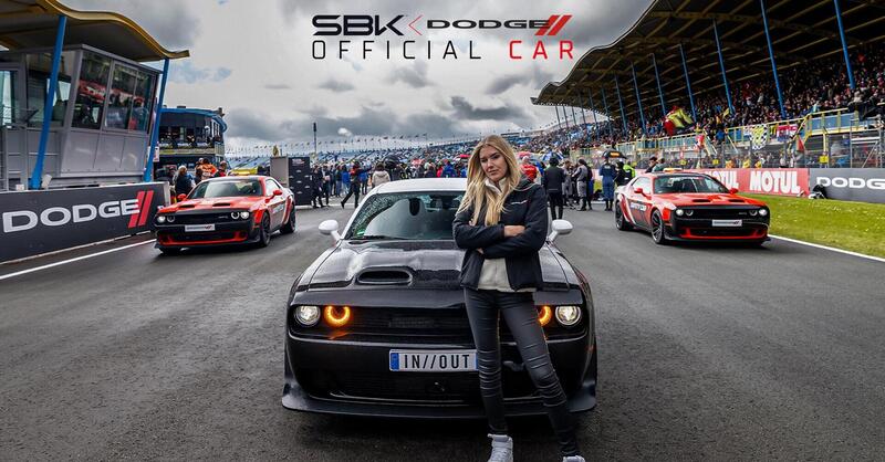 Dodge Challenger SRT Hellcat, auto ufficiali del World SBK ad Assen