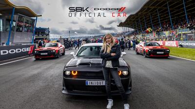 Dodge Challenger SRT Hellcat, auto ufficiali del World SBK ad Assen