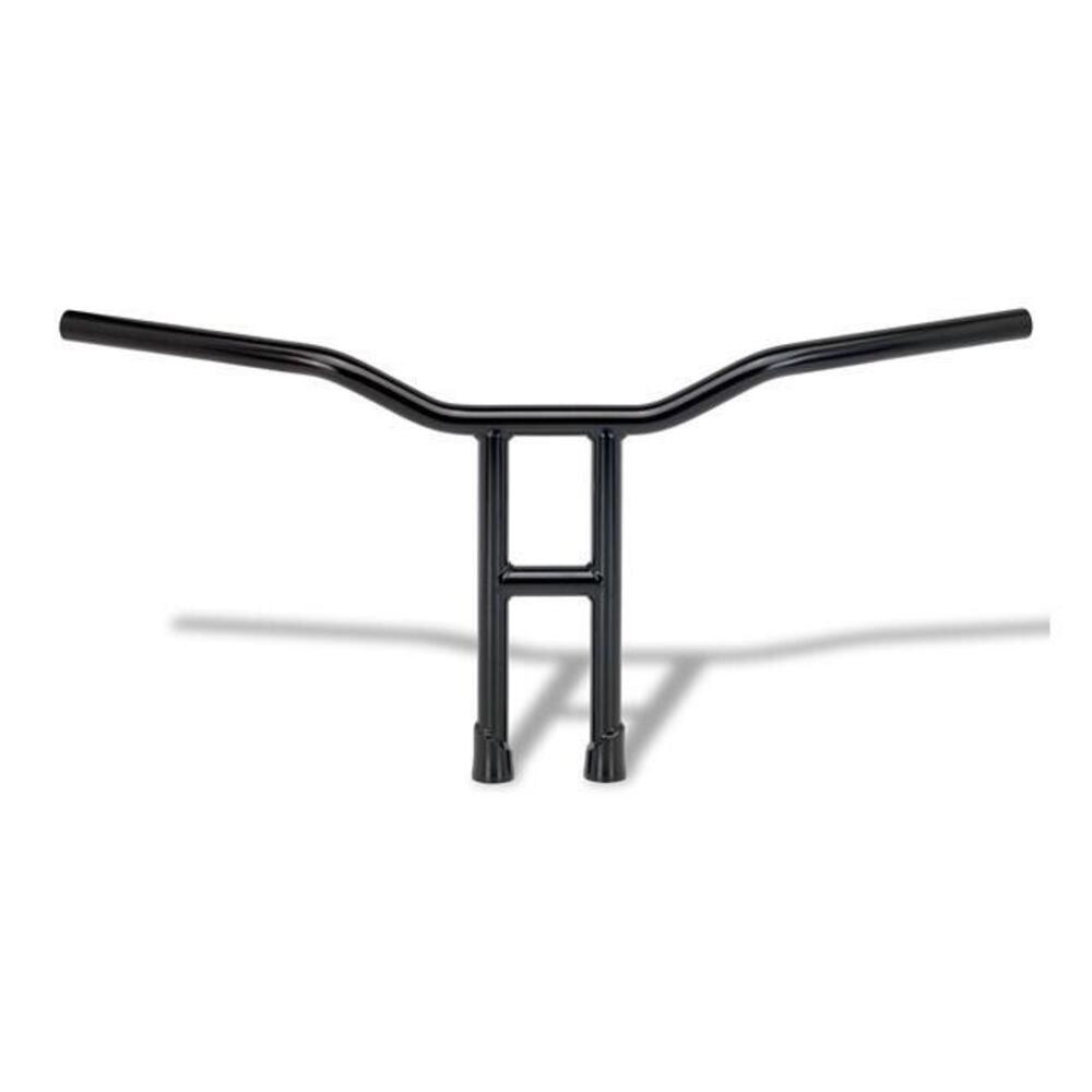 Manubrio Tyson 1'' alto 14'', Largo 76cm, Nero, co BiltWell