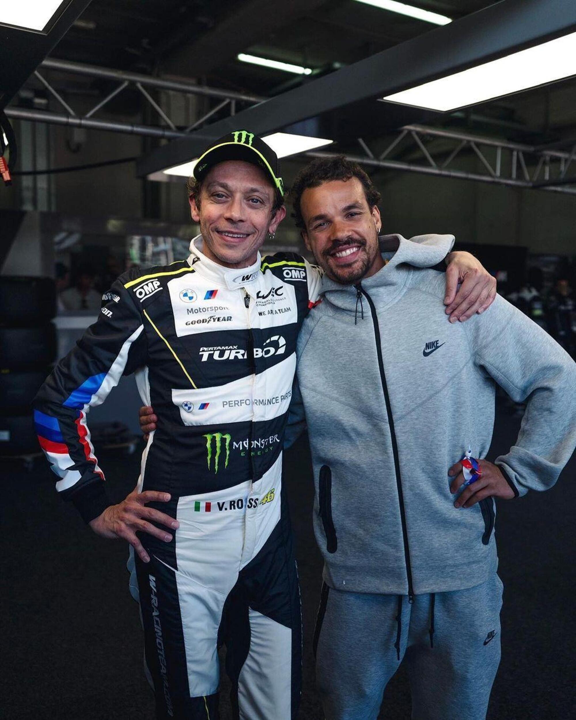 Valentino Rossi e Franco Morbidelli al WEC