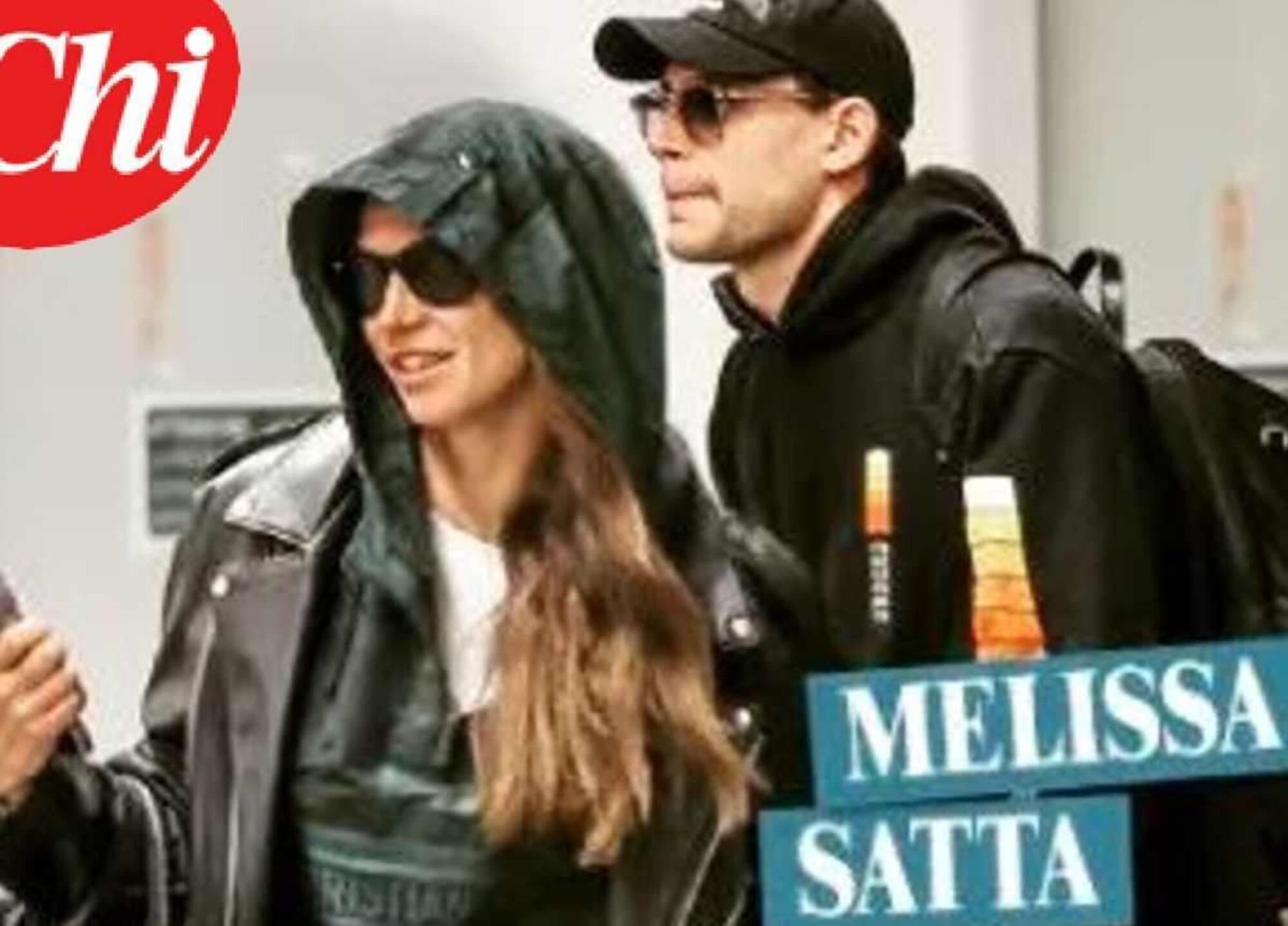 Melissa Satta paparazzata con Carlo Gussalli Beretta