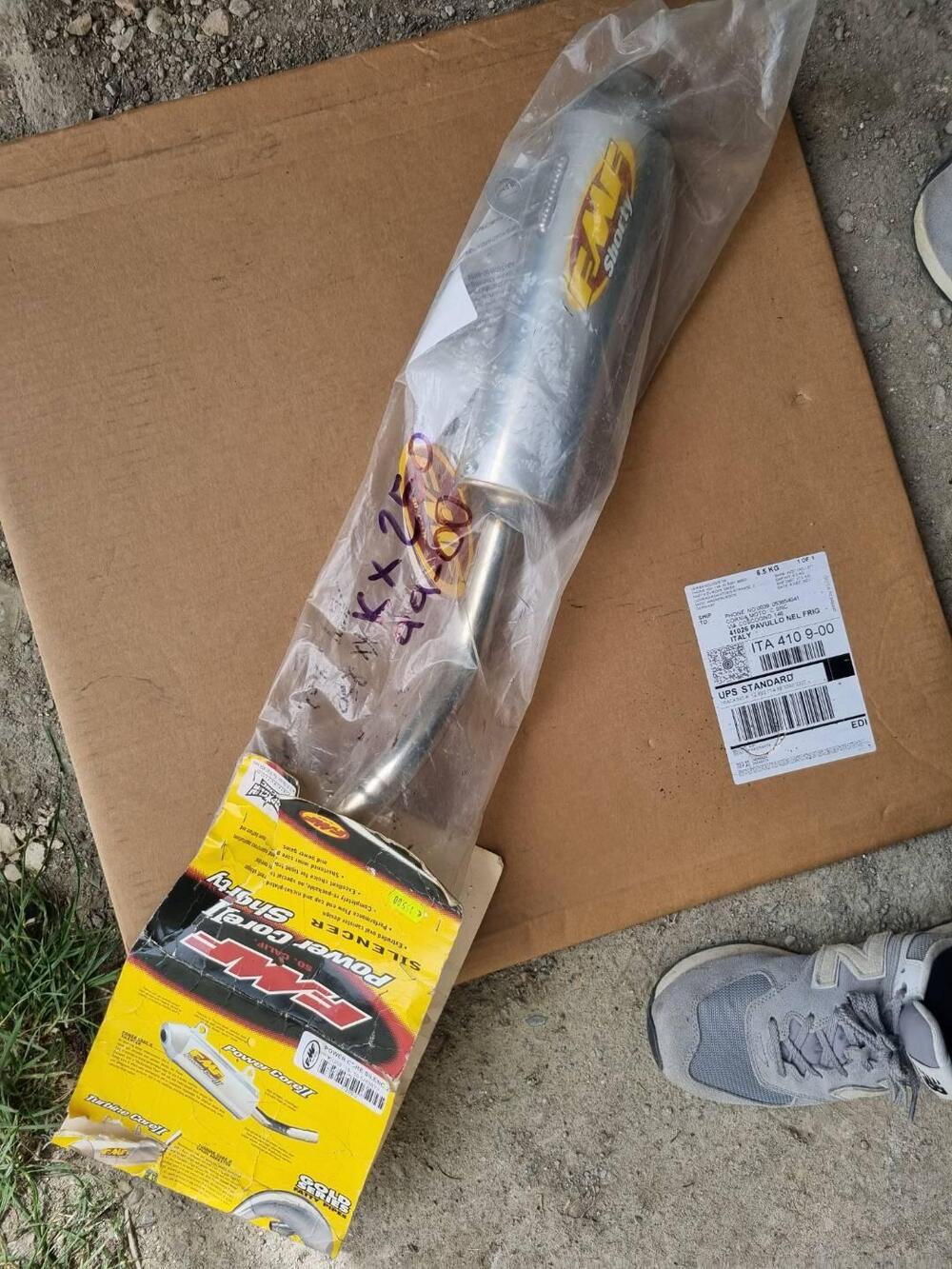 SILENZIATORE FMF x KAWASAKI KX 250 ANNI 99/00 FMF Racing (2)