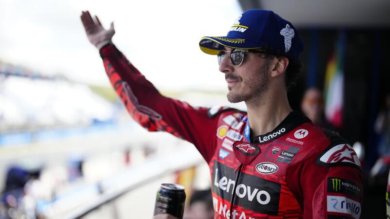 MotoGP 2024. GP di Spagna. Pecco Bagnaia: &quot;Con Marc Marquez bisogna giocare cos&igrave;, senn&ograve; perdi&rdquo;