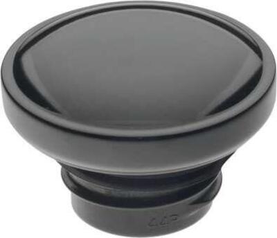 Tappo benzina ventilato nero lucido per Sportster, 