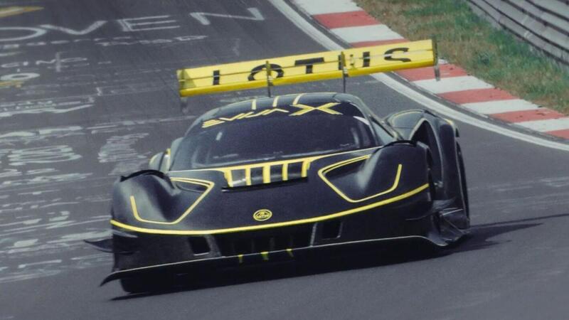 Lotus Evija X: elettrica pensata per il record al Nurburgring