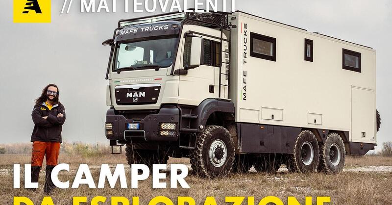 Tutti i segreti di un camper da esplorazione 6X6 da 500.000 &euro; - Mafe Truck