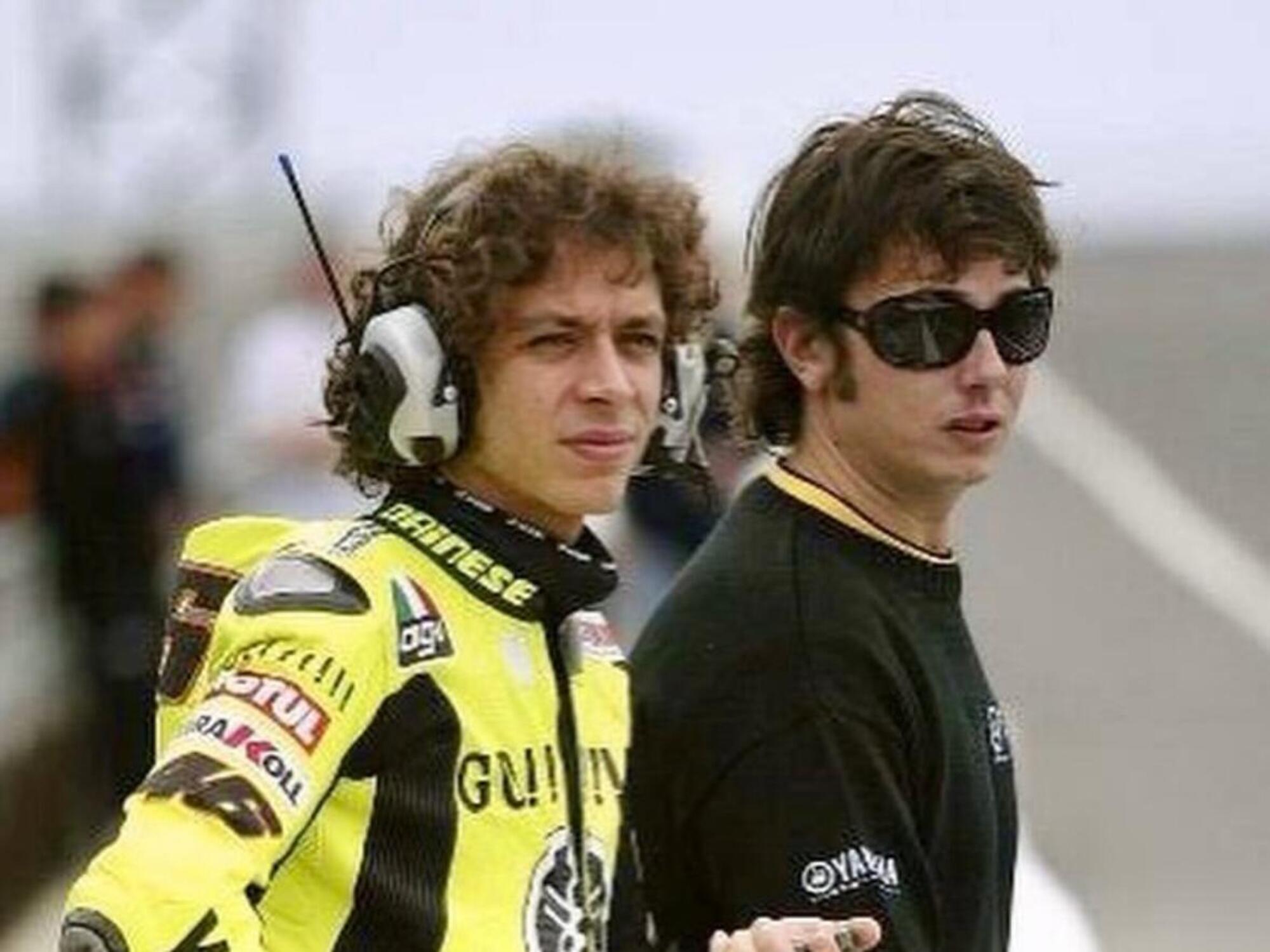 Valentino Rossi come Marco Bezzecchi