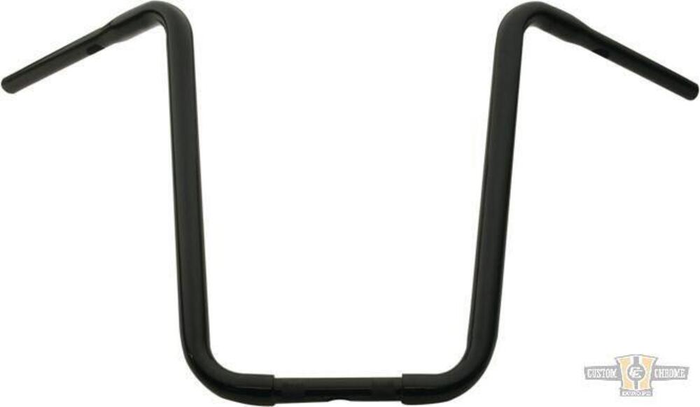 Manubrio Ape Hanger 1-1/4" alto 19" nero senza fos Santee