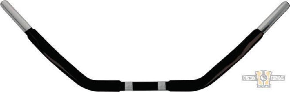 Manubrio Dresser 1-1/4" alto 4,5" Largo 87cm nero, 