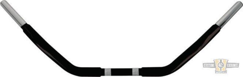 Manubrio Dresser 1-1/4" alto 4,5" Largo 87cm nero, 