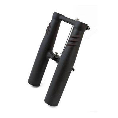 Piastre nere lunghe EMD Per Sportster, FXR e Dyna