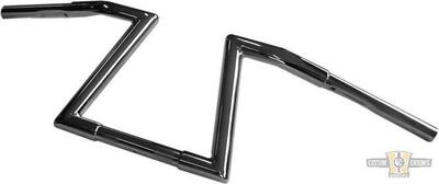 Manubrio Z Bar 1-1/4", alto 9", Largo 90cm, Cromat La Choppers