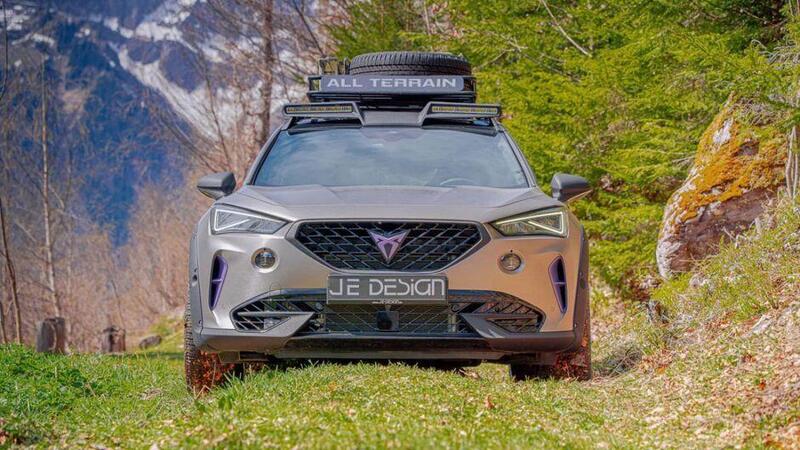 Cupra Formentor pronta a tutto in fuoristrada, la trasformazione di JE Design