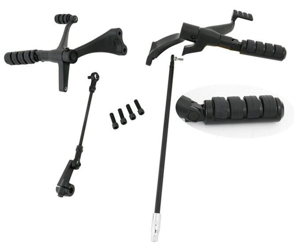 Comandi avanzati Sportster neri per Sportster 2014 