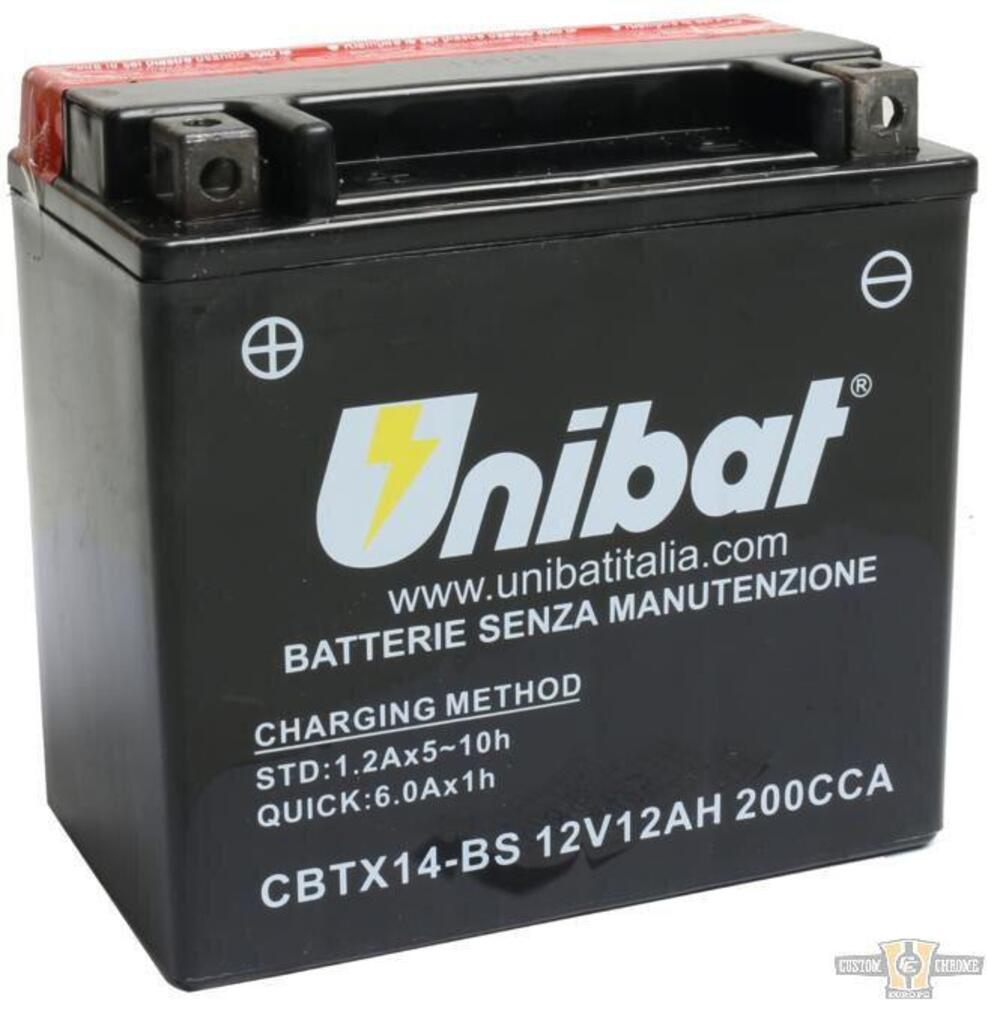 Batteria UNIBAT CBTX14-BS Buell XB dal 2003 al 201