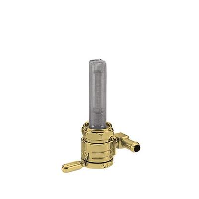 Rubinetto benzina Golan in OTTONE Click-Slick 22mm 