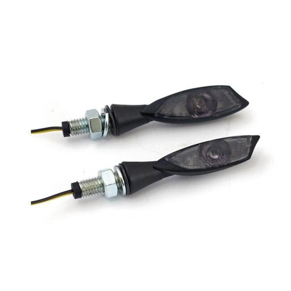 frecce a led Morella Due nere lenti fumè omologate 