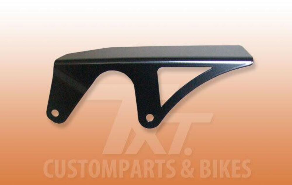 Copri cinghia superiore corto nero per Softail dal 