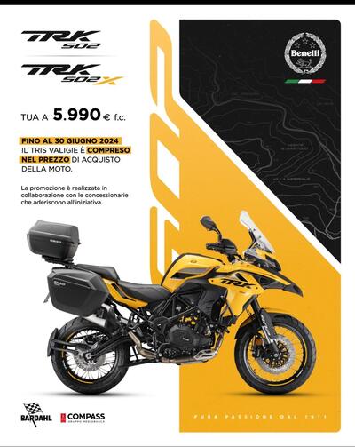Benelli TRK 502 (2021 - 25) nuova