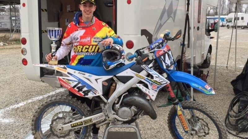 Campionato Italiano MX Junior: a Mantova, Morgan Lesiardo vince con la TM 125