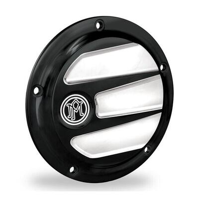 Coperchio frizione derby cover PM Scallop contrast Performance Machine
