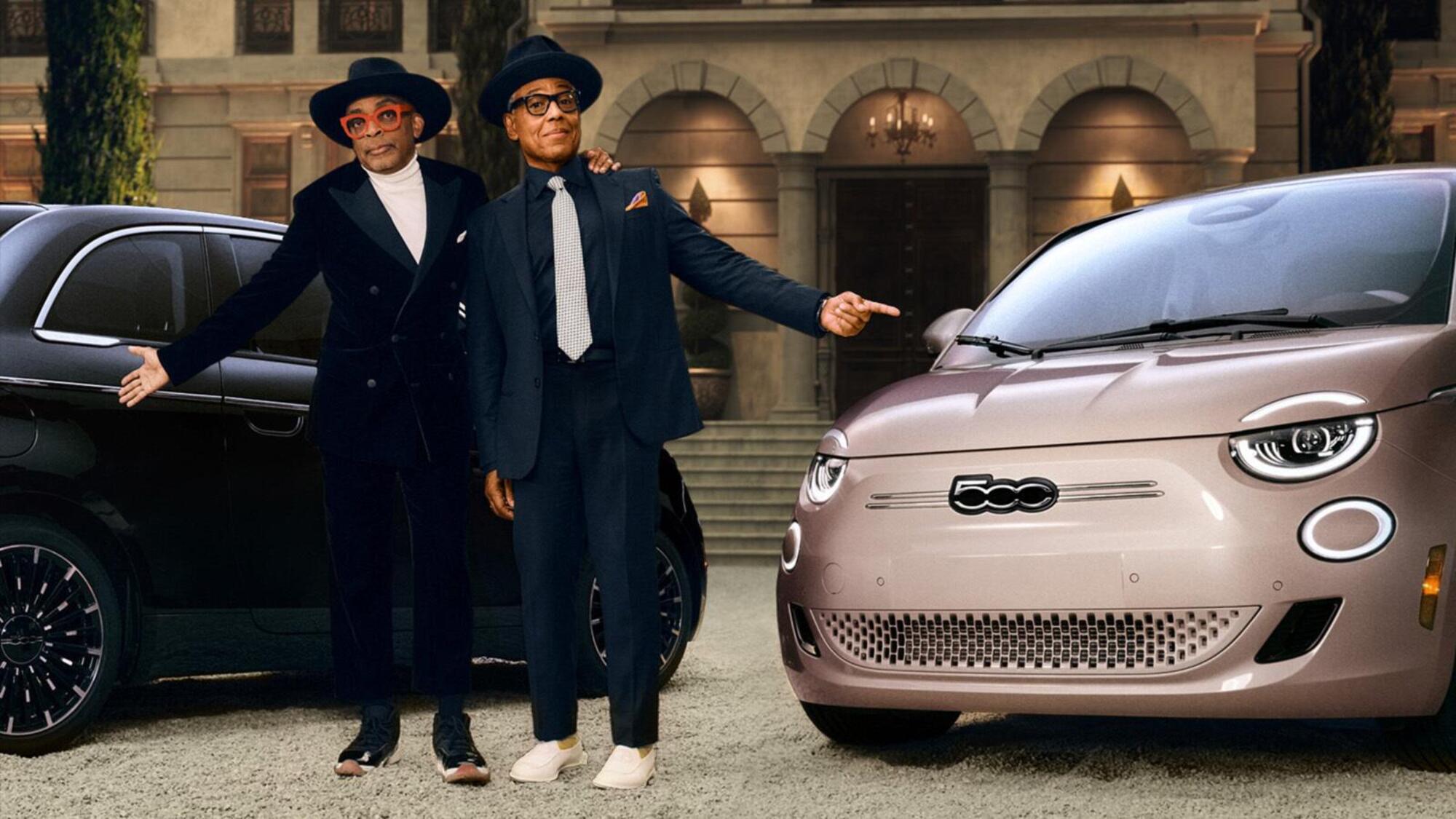 Spike Lee e Giancarlo Esposito nello spot per Fiat