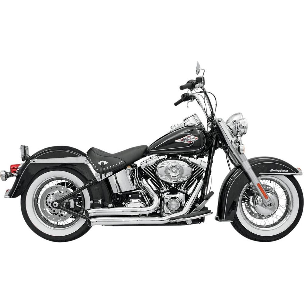 Scarichi Bassani Firepower Fire Sweep per Softail 
