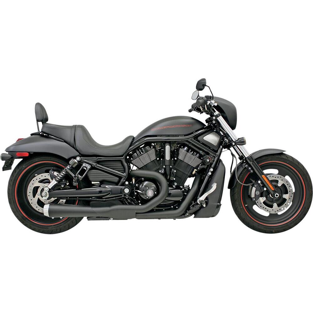 Scarico Bassani 2 in 1 Road Rage per V-Rod dal 200 