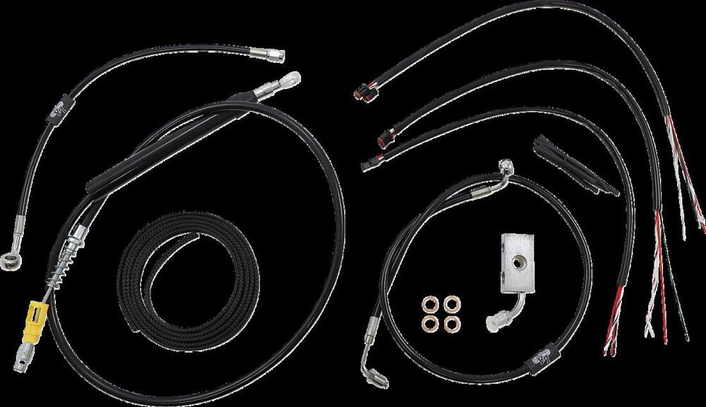 Kit cavi Softail*** 2018 al 2024 per manubrio alto La Choppers