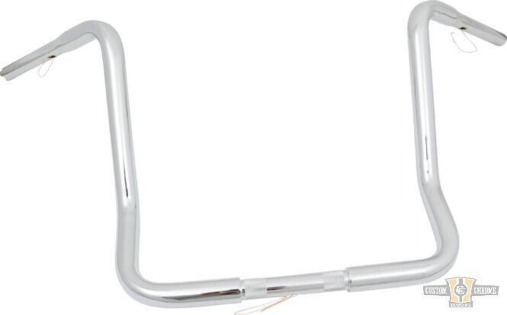 Manubrio Ape Hanger 1-1/4" alto 17" FLHT Cromato D Santee