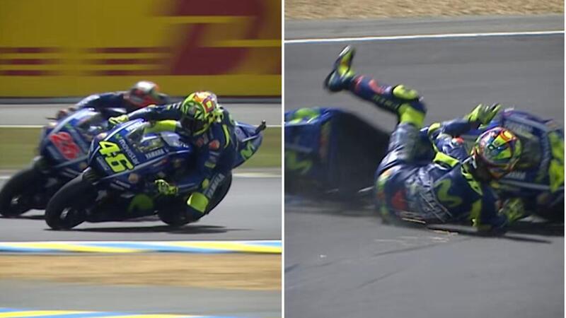 MotoGP, Valentino Rossi e Maverick Vi&ntilde;ales: lo spettacolo a Le Mans 2017 [VIDEO]