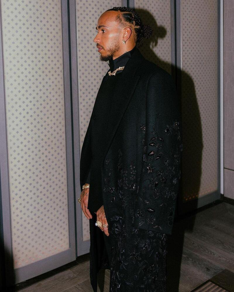 Lewis Hamilton Met Gala 2024