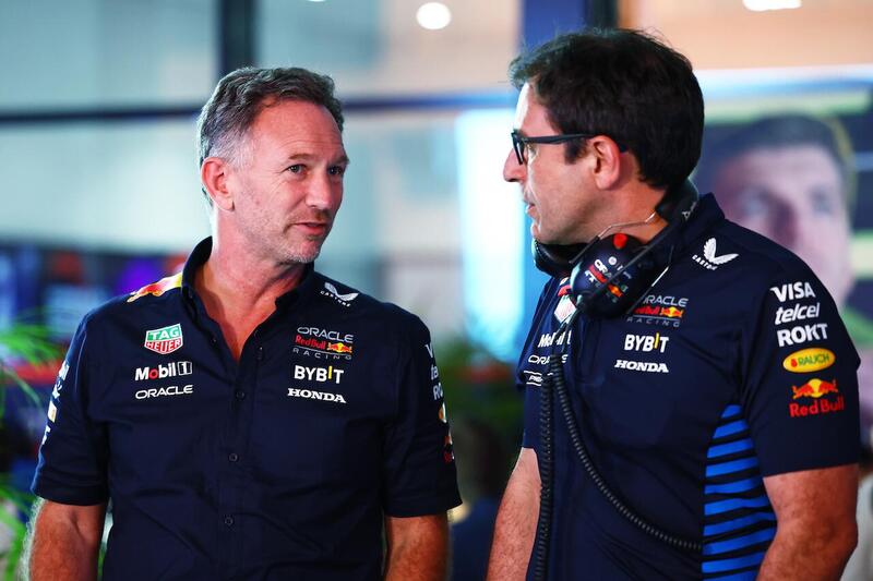 Christian Horner e Pierre Wach&eacute;