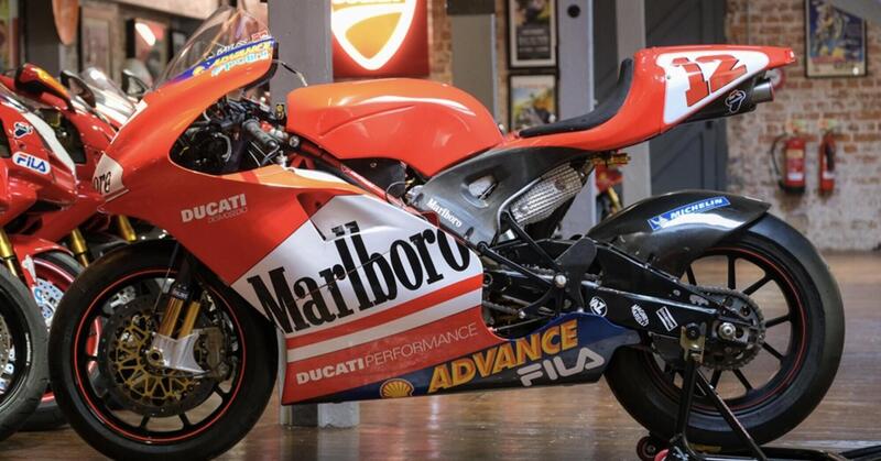 La Ducati GP3 di Troy Bayliss in vendita